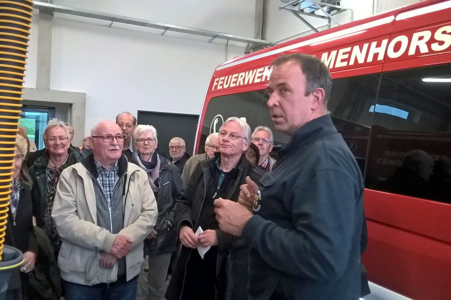 Besichtigung "Neue Feuerwehrwache Hasbergen"