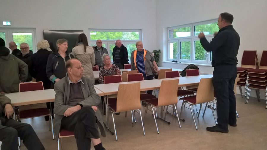 Besichtigung "Neue Feuerwehrwache Hasbergen"