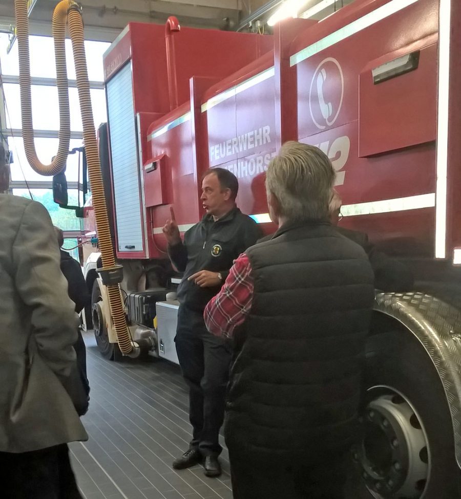 Besichtigung "Neue Feuerwehrwache Hasbergen"